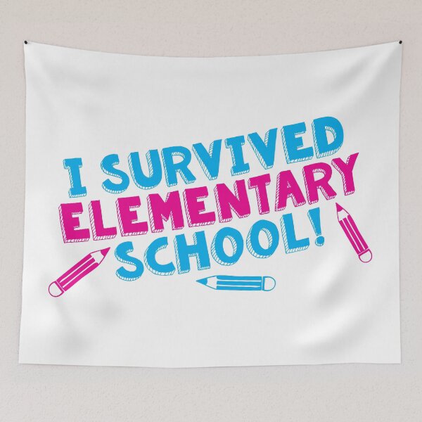 Item preview, I Survived Elementary School designed and sold by teesaurus.