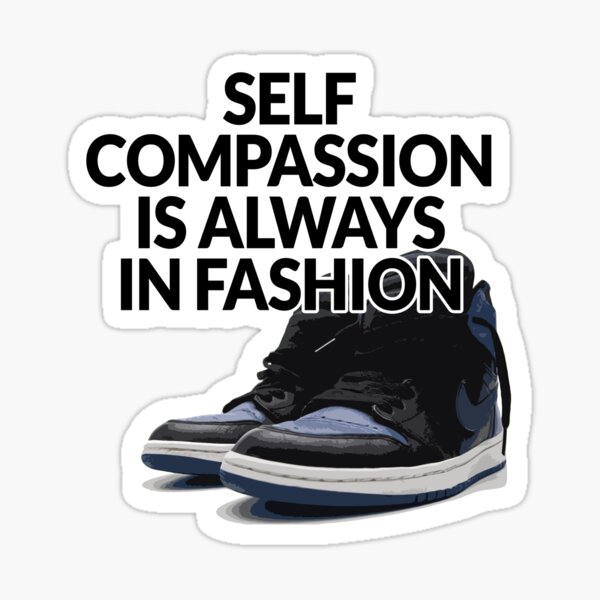 Self Compassion (Trainers) Sticker