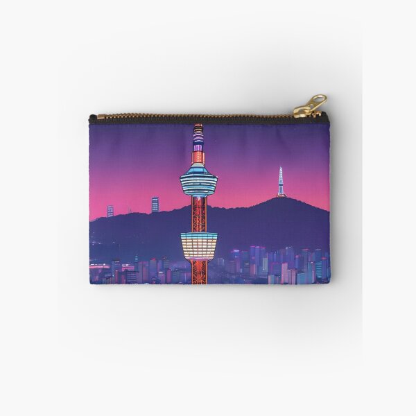 Item preview, Seoul namsan tower neon city designed and sold by milestotreasure.