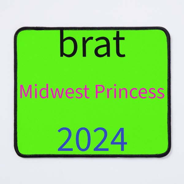 Item preview, brat Midwest princess 2024 designed and sold by PopandPolitics.