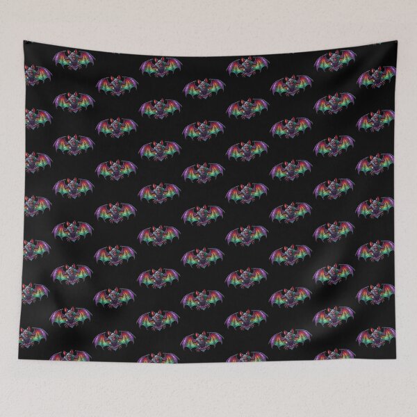 Item preview, Fierce Rainbow Bat designed and sold by GrzeGorzoG.