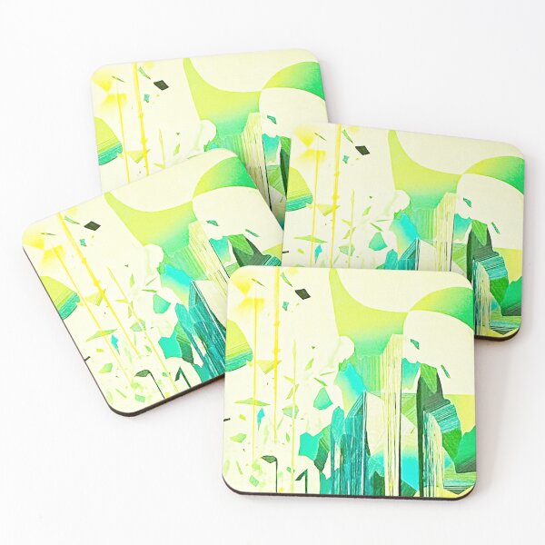 Item preview, Greens are abstract designed and sold by Myartspace.