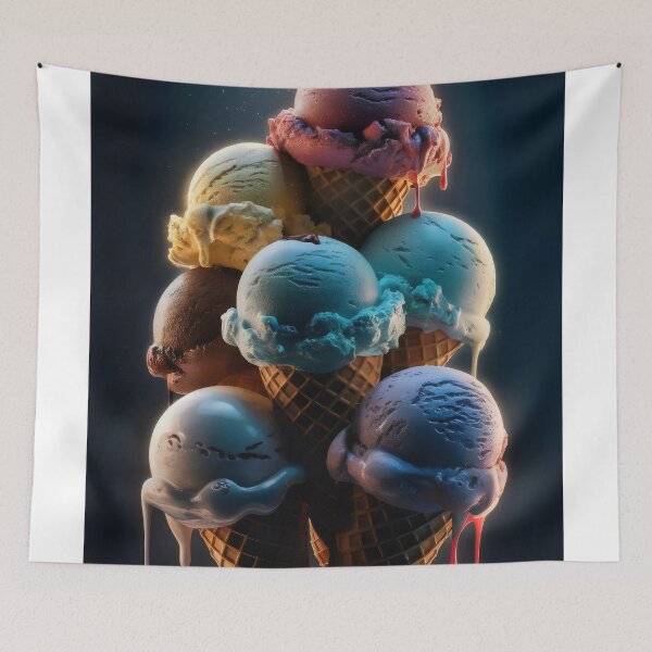 Item preview, Ice-cream. designed and sold by MyHappyArtShop.