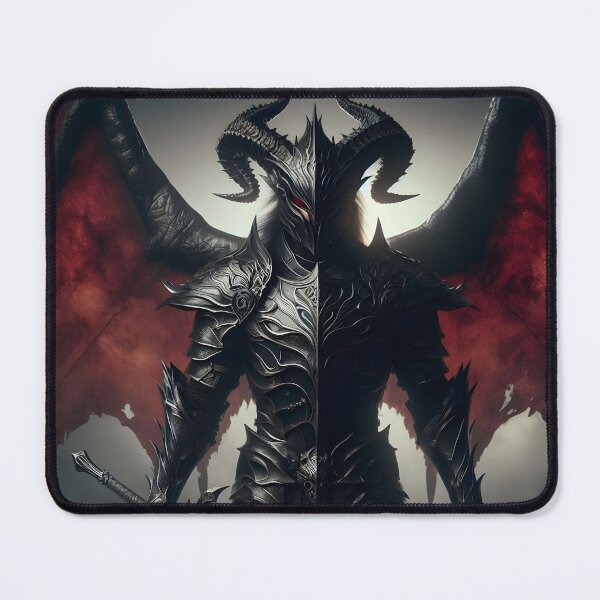 Item preview, Black Demon Knight designed and sold by GalleryBrisArt.