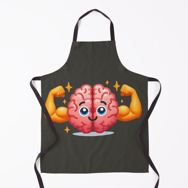 Item preview, Brain with Muscular Arms - Symbol of a Strong Mind designed and sold by beyazart.