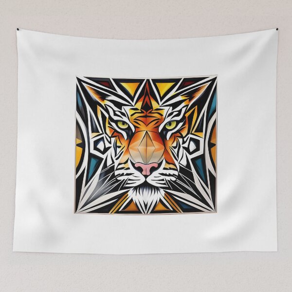 Item preview, Abstract Tiger Artwork designed and sold by sifo2024.