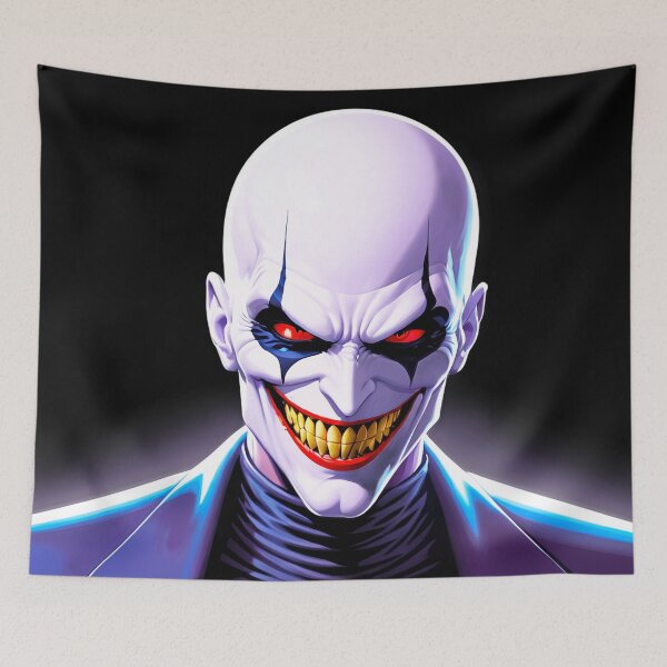 Item preview, Bald Villain with Sinister Grin designed and sold by artwaves.