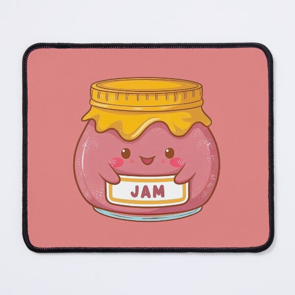 Item preview, Cute Strawberry Jam Kawaii designed and sold by canvadreamer444.