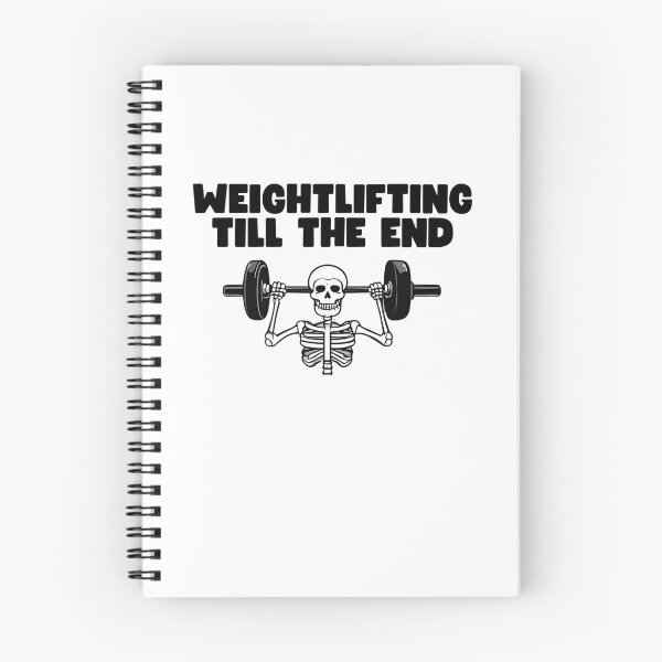 Item preview, Weightlifting until the end designed and sold by Amzg-Designs.