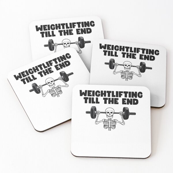 Item preview, Weightlifting until the end designed and sold by Amzg-Designs.