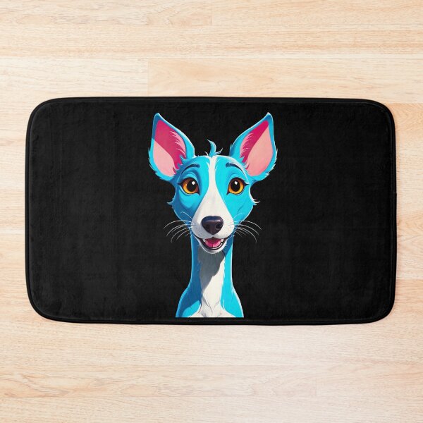 Item preview, Blue Calygreyhound Cartoon Character designed and sold by artwaves.