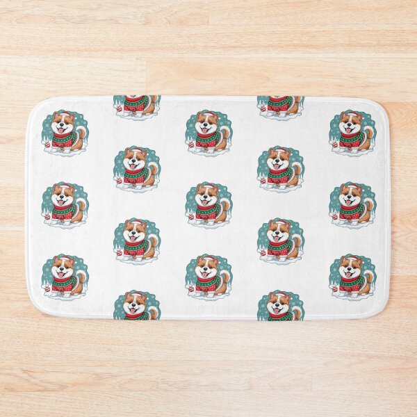 Item preview, Cute Akita Christmas designed and sold by canvadreamer444.