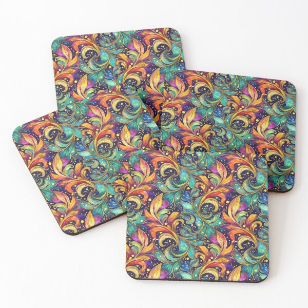 Item preview, Floral pattern designed and sold by Vibranta Studio.