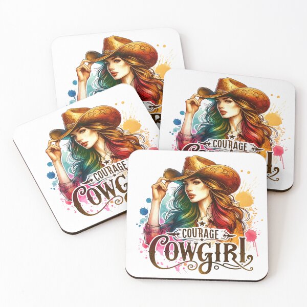 Item preview, ✨Courage Cowgirl – Confident Cowgirl Design for Apparel, Mugs, Stickers & MoreMore designed and sold by artedigital99.