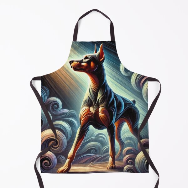 Item preview, Dobermann Chontamenti - Soul Guardian in the Twilight designed and sold by LegademaArt.