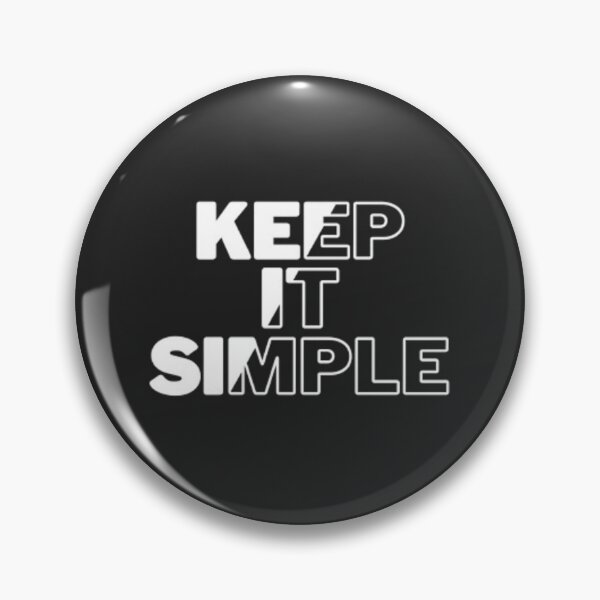 Item preview, Keep it Simple designed and sold by Ishashop123.