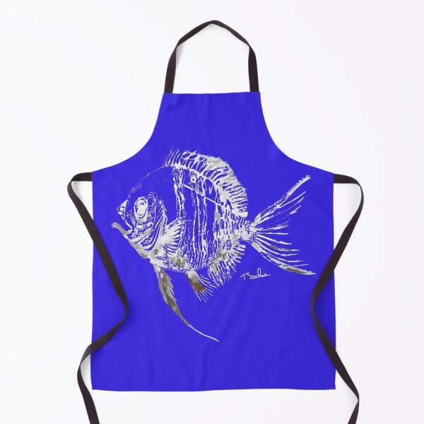 Item preview, stencil fish inverted for dark colors designed and sold by Tom Sachse.
