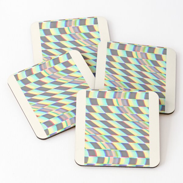 Item preview,   Pixel Square pattern checkered wavy designed and sold by MadebyLauli.