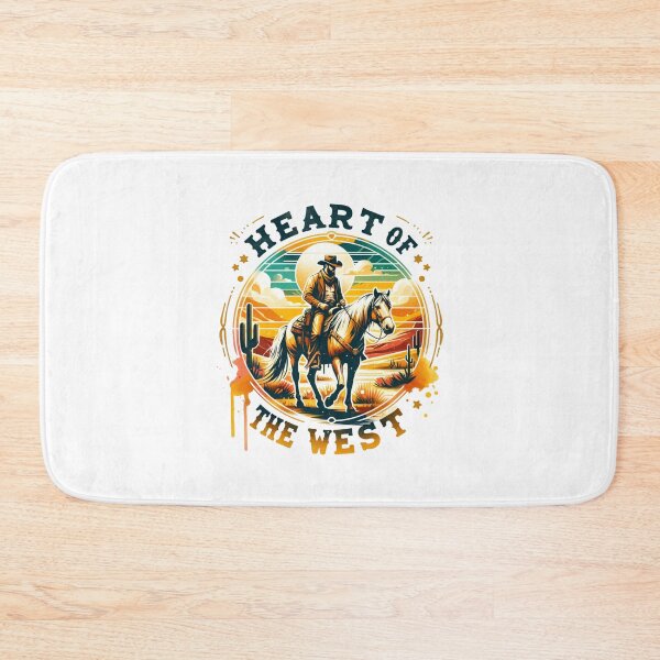 Item preview, ✨Heart of the West – Cowboy on Horse in Desert Design for Apparel, Mugs, Stickers & More designed and sold by artedigital99.