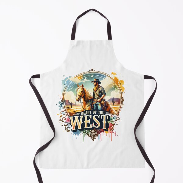 Item preview, ✨Heart of the West – Cowboy on Horse in Desert Design for Apparel, Mugs, Stickers & More designed and sold by artedigital99.