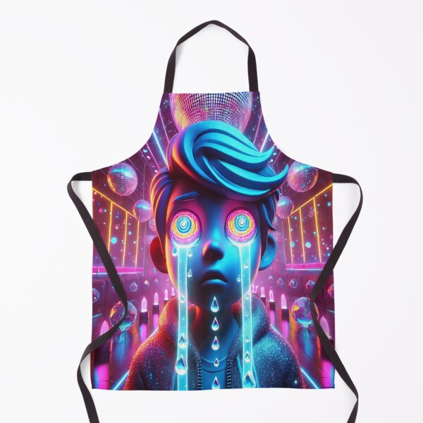 Item preview, Neon Tears: Emotional Digital Art designed and sold by cuachungminh.