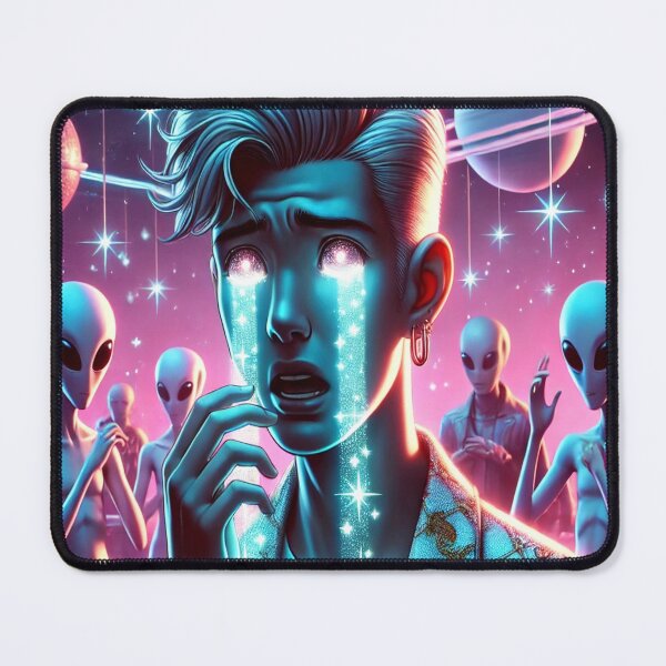 Item preview, Cosmic Sorrow: Alien Encounter Art designed and sold by cuachungminh.