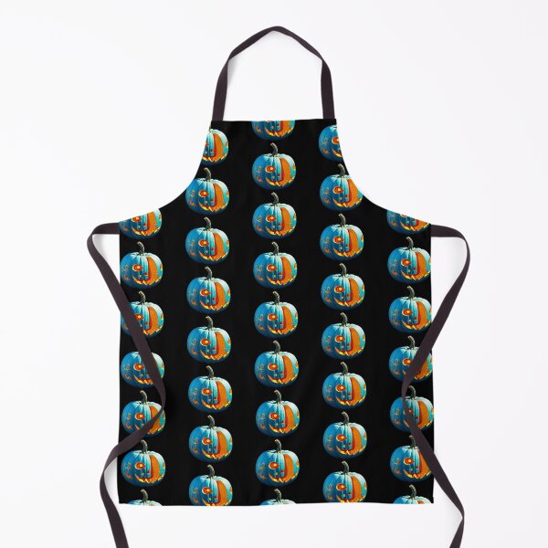 Item preview, Blue pumpkin with intricate carvings designed and sold by artwaves.
