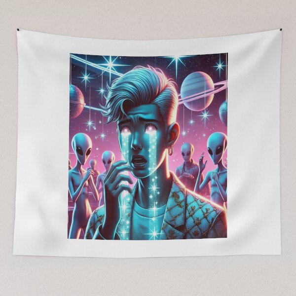 Item preview, Cosmic Sorrow: Alien Encounter Art	 designed and sold by cuachungminh.