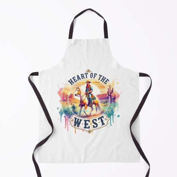 Item preview, ✨Heart of the West – Cowboy on Horse in Desert Design for Apparel, Mugs, Stickers & More designed and sold by artedigital99.