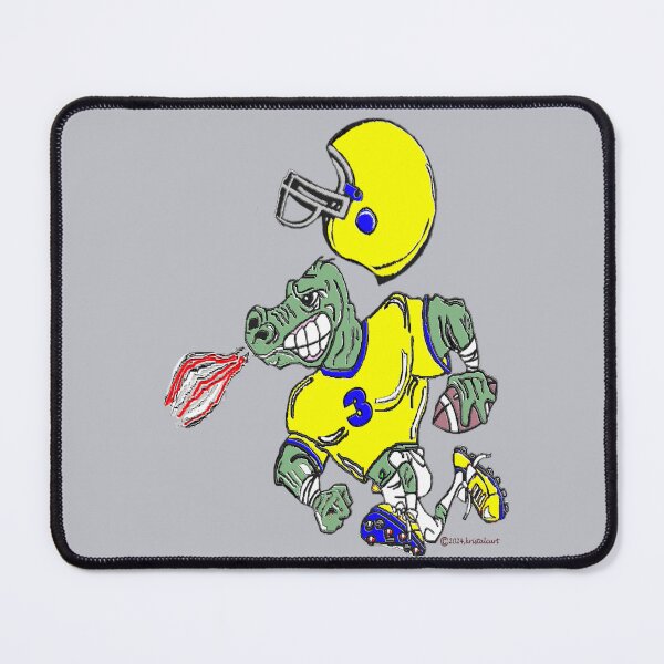 Item preview, Halfback Dragon Determined To Play American Football designed and sold by kristalcurt.