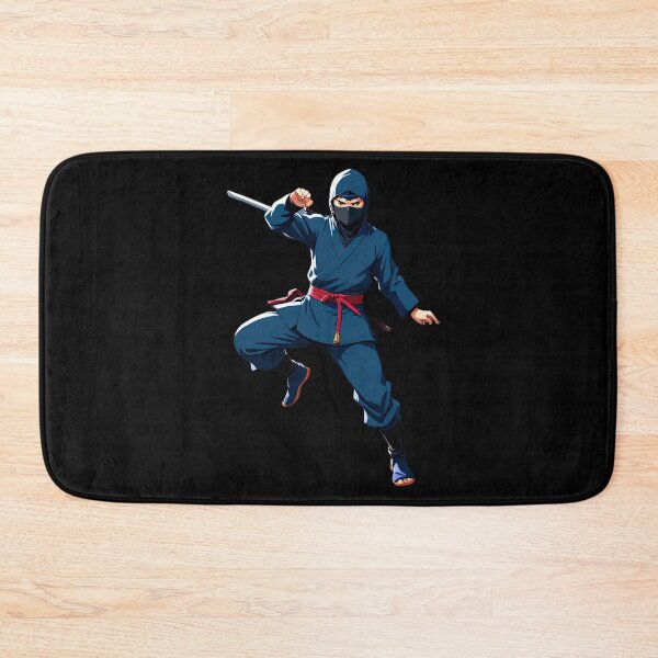 Item preview, Ninja in Dynamic Fighting Pose designed and sold by artwaves.