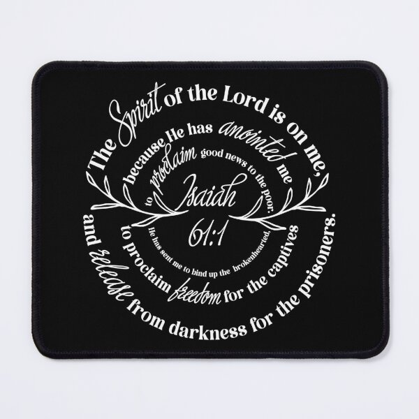 Item preview, The Spirit of the Lord is on me - Isaiah 61:1 designed and sold by AbideApparel.
