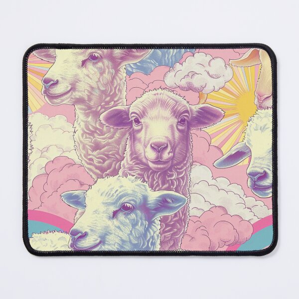 Item preview, Lambs in pastel designed and sold by Karma-Koutur.