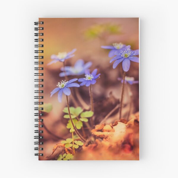 Item preview, My magic garden with blue Hepatica designed and sold by JBlaminsky.