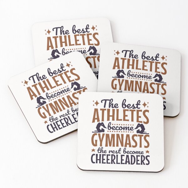 Item preview, The Best Athletes Become Gymnasts Funny Gymnastics designed and sold by jaygo.