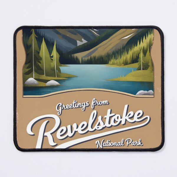 Item preview, Revelstoke National Park Canada Postcard Vintage Travel Retro designed and sold by TravelPostcardGems.