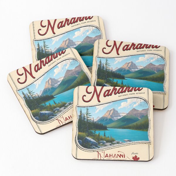 Item preview, Nahanni National Park Canada Postcard Vintage Travel Retro designed and sold by TravelPostcardGems.