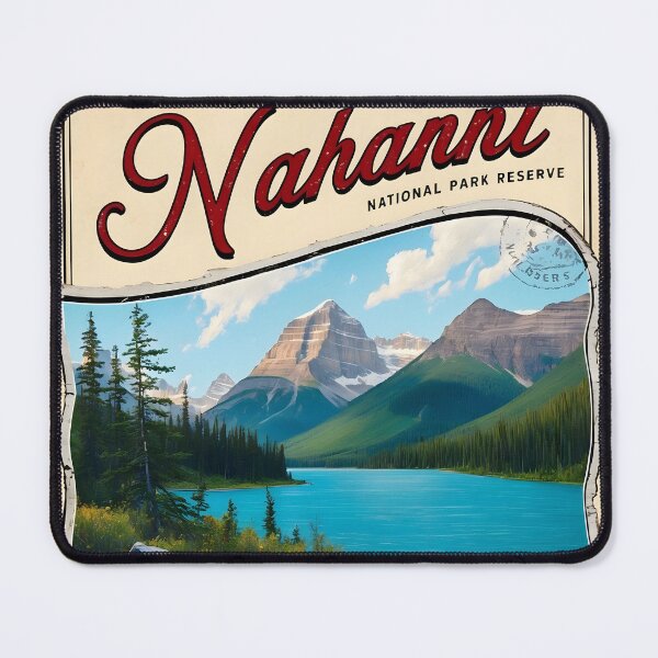 Item preview, Nahanni National Park Canada Postcard Vintage Travel Retro designed and sold by TravelPostcardGems.