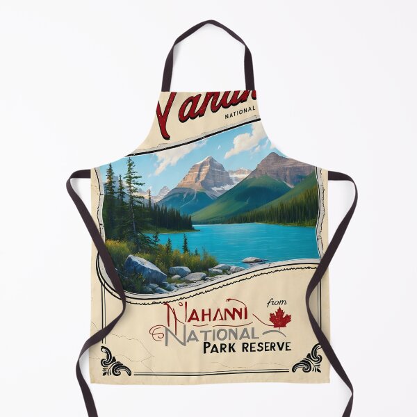 Item preview, Nahanni National Park Canada Postcard Vintage Travel Retro designed and sold by TravelPostcardGems.