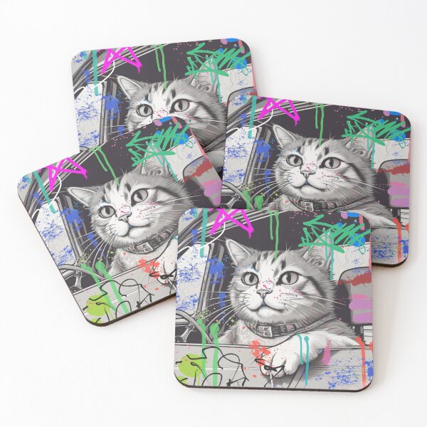 Item preview, Cat graffiti designed and sold by GasconyPassion.