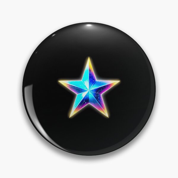 Item preview, Glowing Star with Radiant Sparkles designed and sold by artwaves.