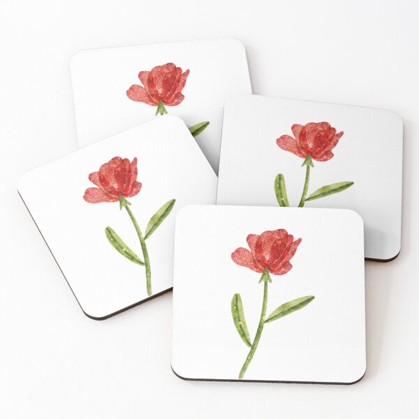 Item preview, Watercolor rose designed and sold by SketchyHeart.