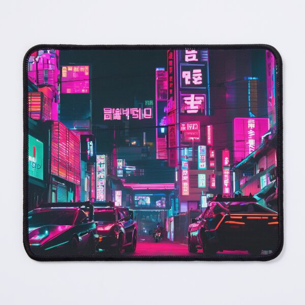 Item preview, CYBERPUNK SEOUL NEON NIGHT designed and sold by milestotreasure.