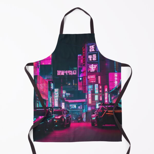 Item preview, CYBERPUNK SEOUL NEON NIGHT designed and sold by milestotreasure.