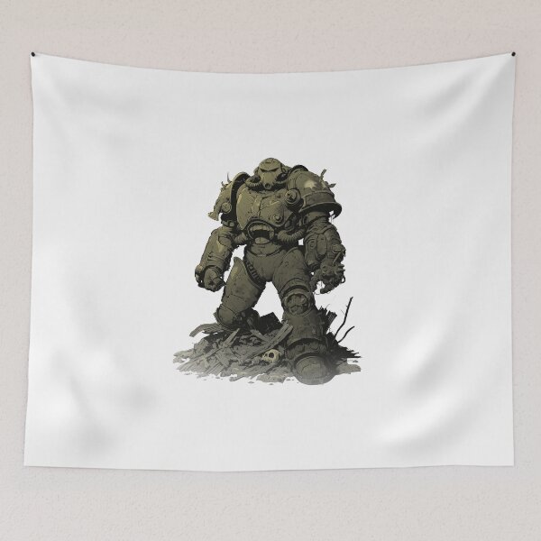 Item preview, A warrior in power armour designed and sold by krabbaraban.