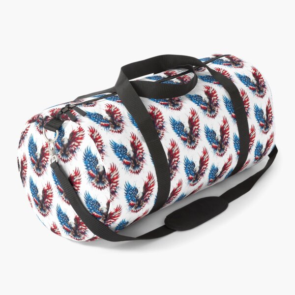 Item preview, "Patriotic Eagle with American Flag Wings: USA Pride Design" designed and sold by BiMood.