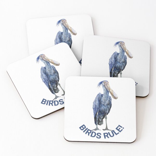 Item preview, Birds Rule!  Shoebill stork.  designed and sold by Anastasiia Yurevych.