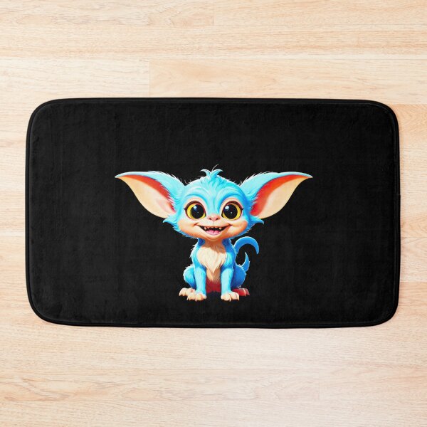 Item preview, Cute blue gremlin with big ears designed and sold by artwaves.