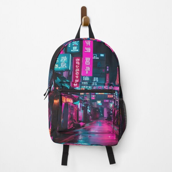 Item preview, CYBERPUNK SEOUL NEON CITYSCAPE designed and sold by milestotreasure.