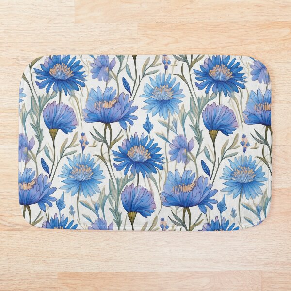 Artikelvorschau, Kornblumen-Blumenmuster entworfen und verkauft von 100Sunsets.